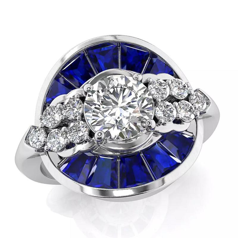 baguette diamond ring