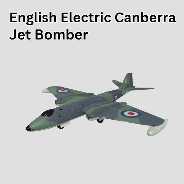 English Electric Canberra – British Jet Bomber