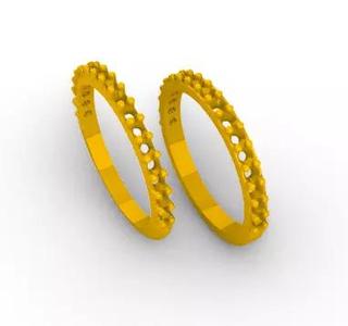 Argollas 17 piedras 17 stone hoops SM