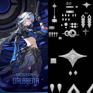 Galbrena Cosplay Accessories Wuthering Waves 3D print