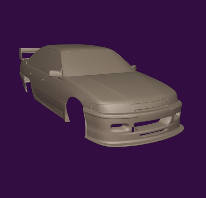 RC BODY VP COMMODORE HOLDEN TOURING 3D STL PRINT