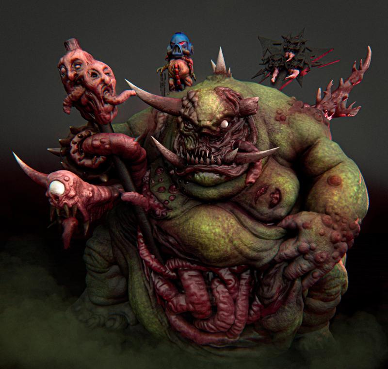 Big Dirty Nurgle Monster