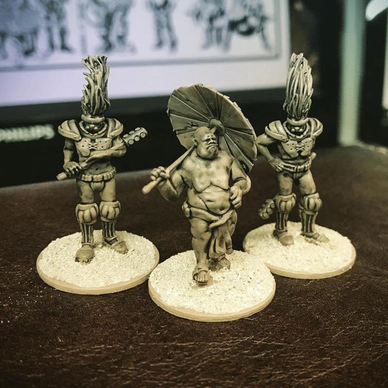 Water Seller and Guards