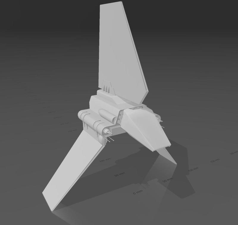 Tydirium Star wars shuttle