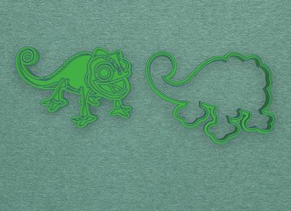 cookie cutter Tangled