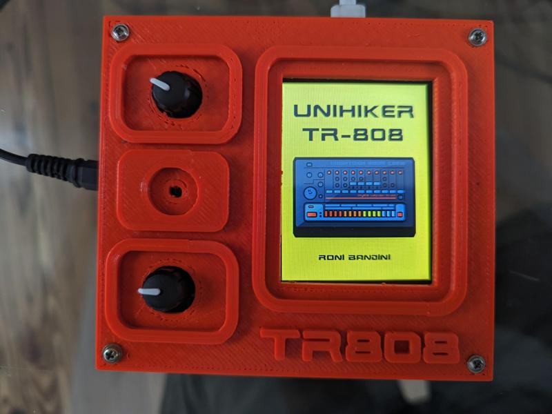 Unihiker TR-808 Drum Machine