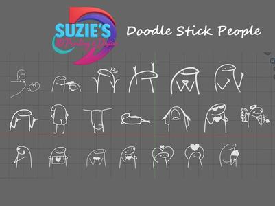 Doodle Stick People