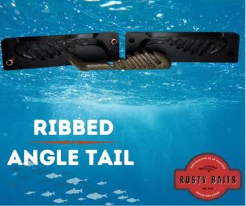 Ribbed "AT" 4 1/2 LURE MOLD