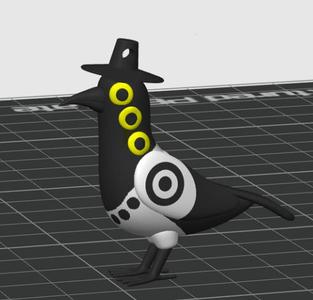 SUSSIE BIRD KEYCHAIN : KPOP DEMON HUNTERS