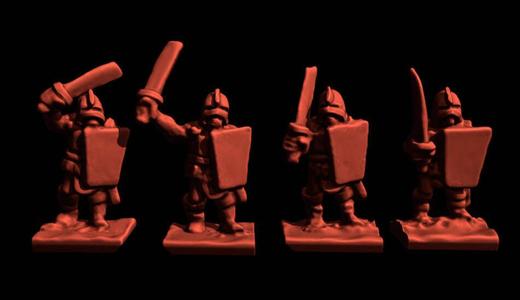 Half-Orc Scouts - 10mm