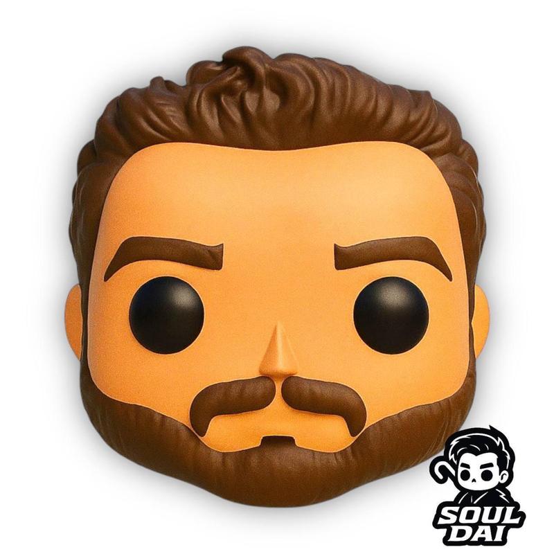 FUNKO MAN HEAD 02 - (MALE FUNKO HEAD)