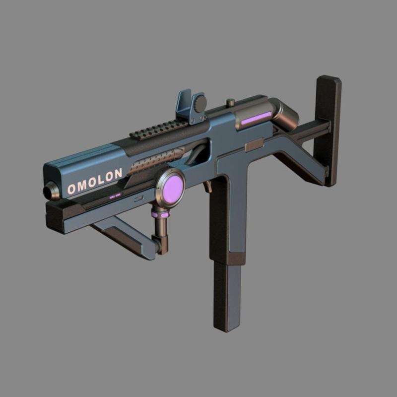 Omolon Phosphorous MG4 – Destiny 2 full printable