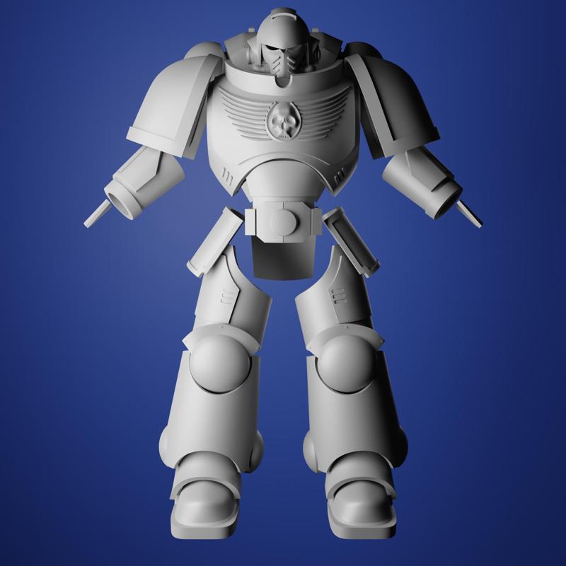 Costume of Space Marine Armor
