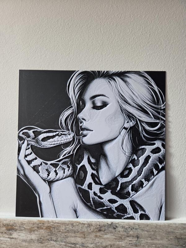 HUEFORGE WOMAN AND SNAKE