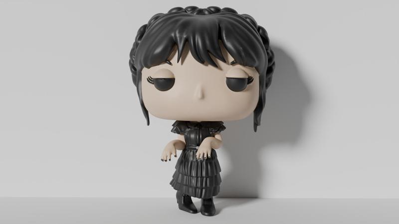 WEDNESDAY FUNKO POP STYLE - WEDNESDAY DANCING
