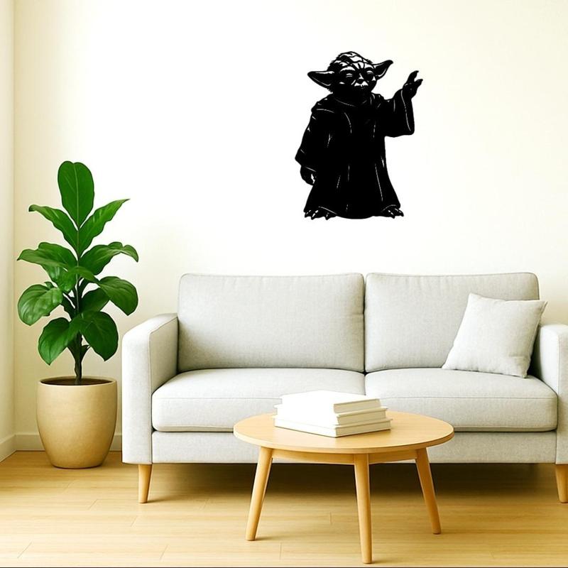 yoda wall decoration