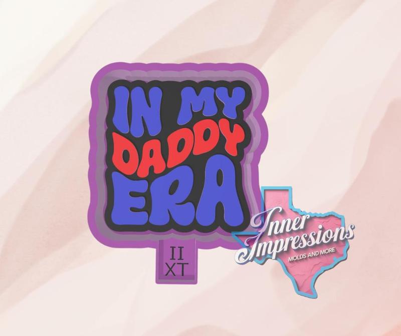 Daddy Era Freshie Mold