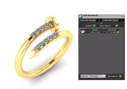 High-Brand Diamond Ring