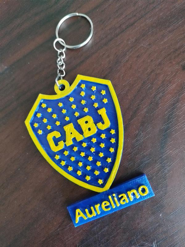 Boca Jr. keychain