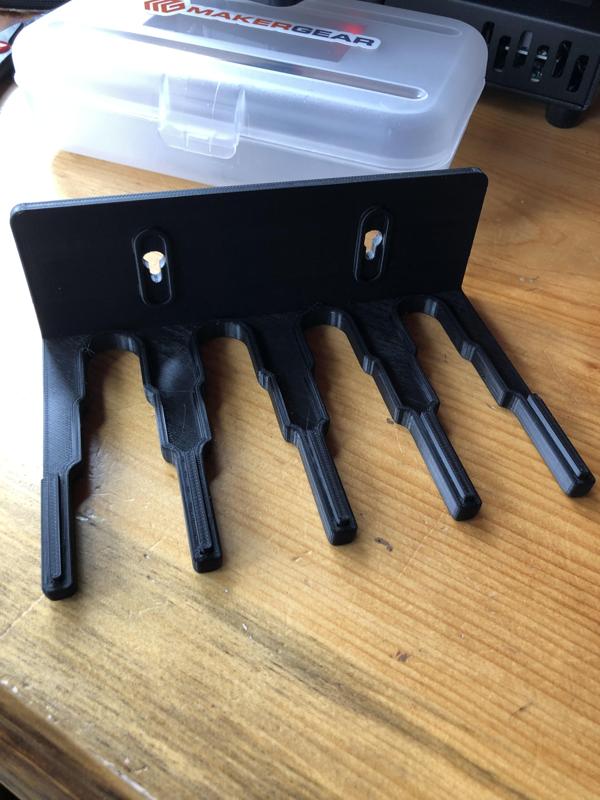 AR15 Gun Rifle Holder for Cabinet