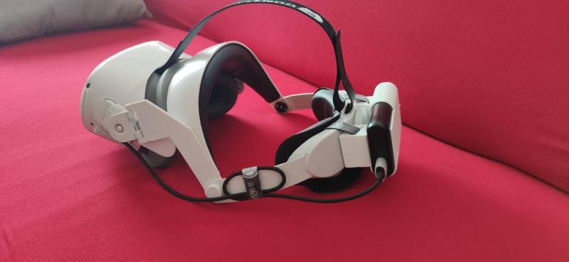 Anker 10000 Q3 36Wh battery holder for quest 2