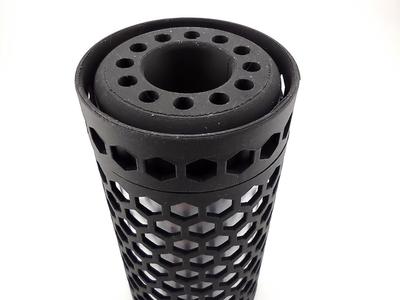 Airsoft Stubby Mesh Can Suppressor