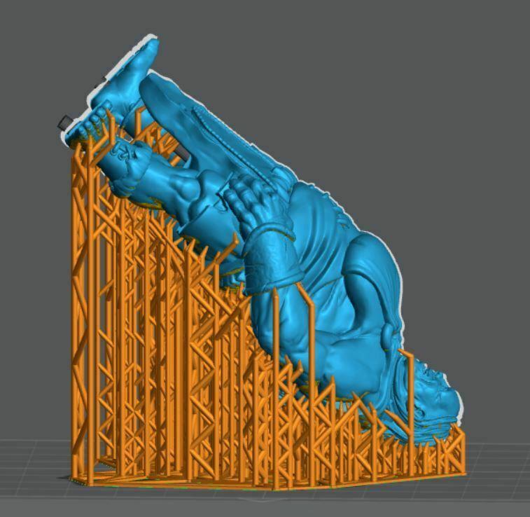 R3D Supports for Female Hill Giant