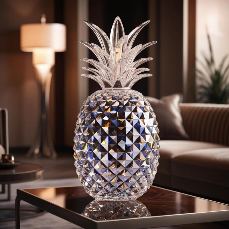 Crystal Pineapple Elegance