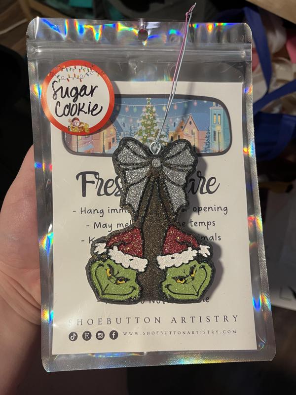 Grinch Cherries Freshie Mold - 3D Model Mold Box for Silicone Freshie Moulds