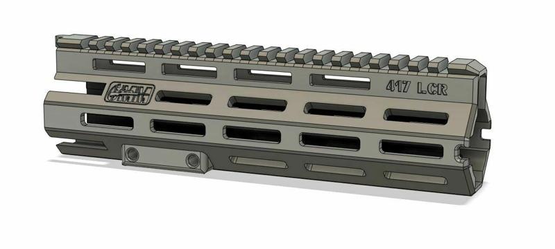 Lightweight Combat Rail for TM 417 NGRS (Airsoft)