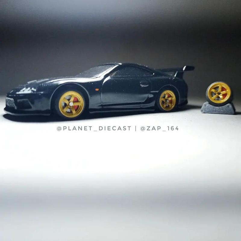 Rims Hotwheels Replica Rays Gram Light 57CR ZAP Wheels for Hotwheels diecast 1/64 scale