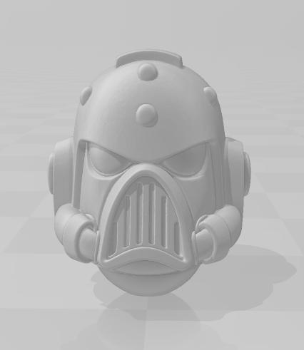 Space warrior helmet