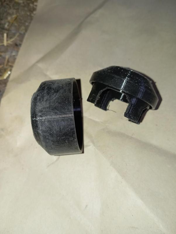 Fence post tube cap