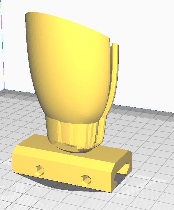 AMVR Grip Compatibile controller holders for VR Gunstock (SLIDR™)  (Meta / Oculus Quest 2)