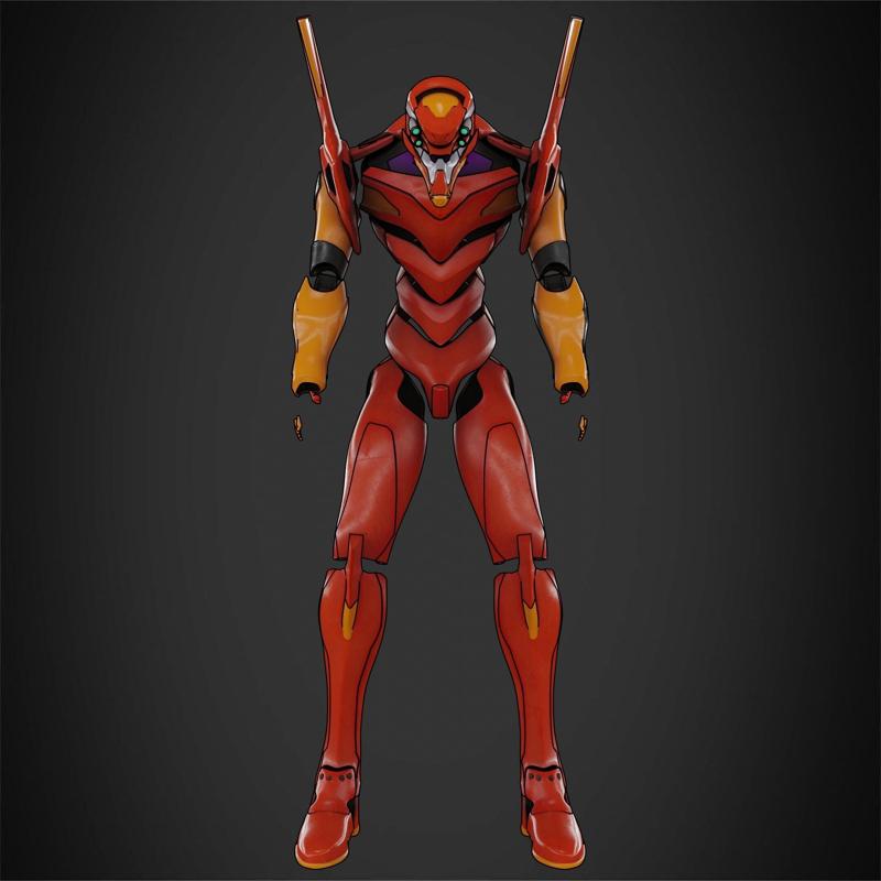 Evangelion EVA-02 Full Armor for Cosplay