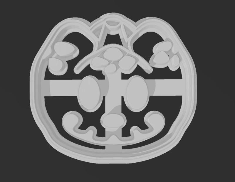 Animal Crossing cookie cutter - Jack'O'Lantern