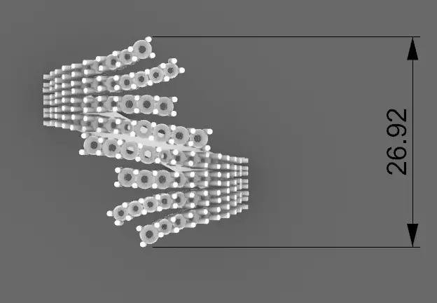 Leo Pizzo band ring with diamonds