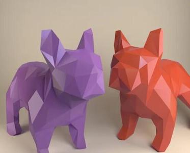 Geometric Frencie/French Bulldog/Bulldog/Bulldog/doggy/doggie/doggie pins/decorative room/dog/decoracion