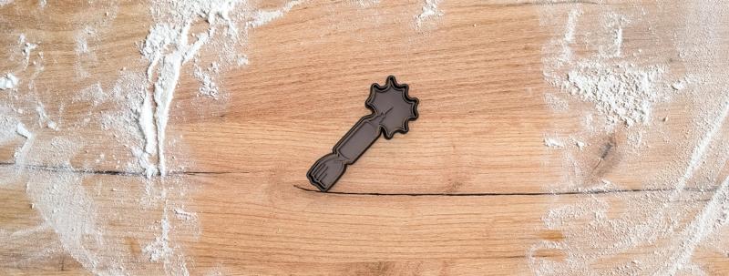 Firecracker cookie cutter from fallas