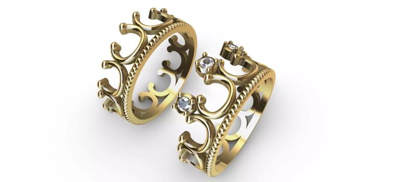 Crown Aliance Rings