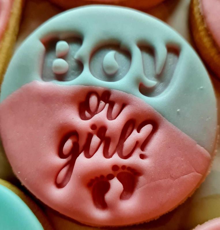Gender Reveal Cookie Cutter