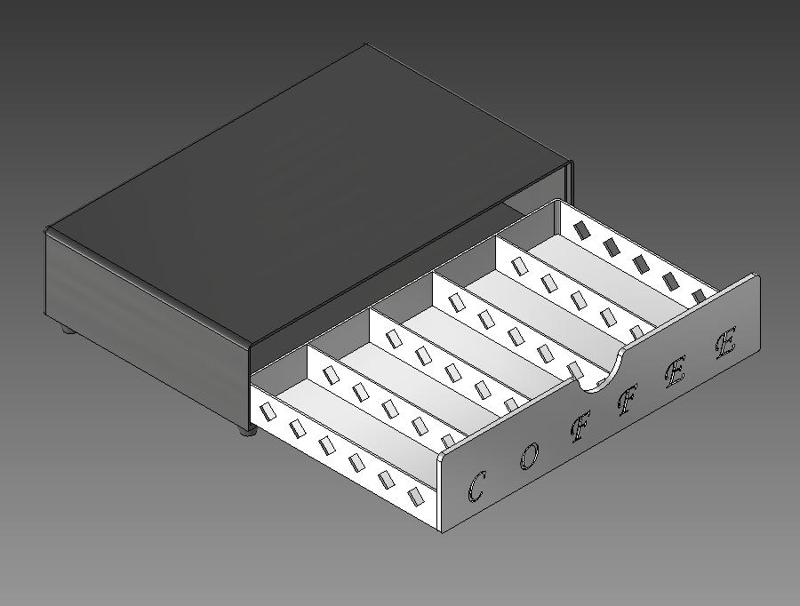 Nespresso Capsule Holder Storage Box