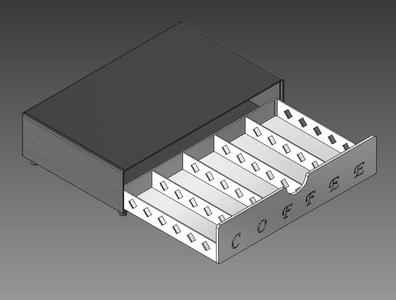 Nespresso Capsule Holder Storage Box