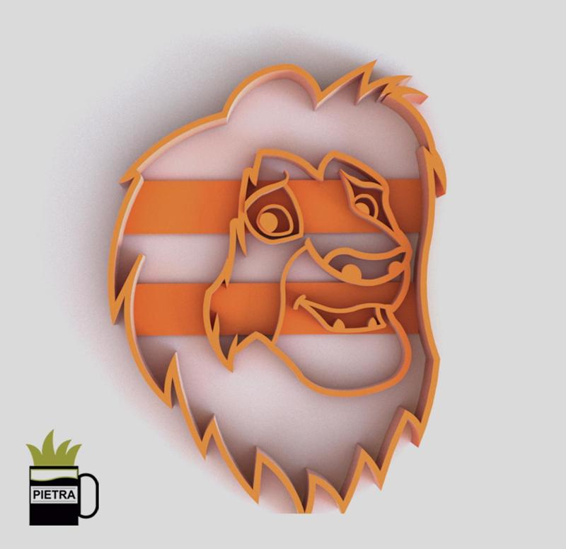 MUFASA CUTTING MOULD FOR FONDANT BISCUITS