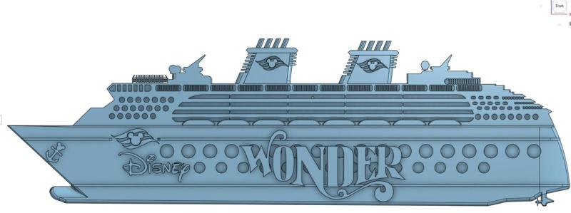 Disney Wonder Door Magnet