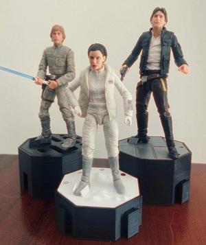 Individual support for figures 6 inches.