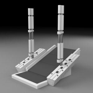 Star Wars Millennium Falcon Ramp diorama