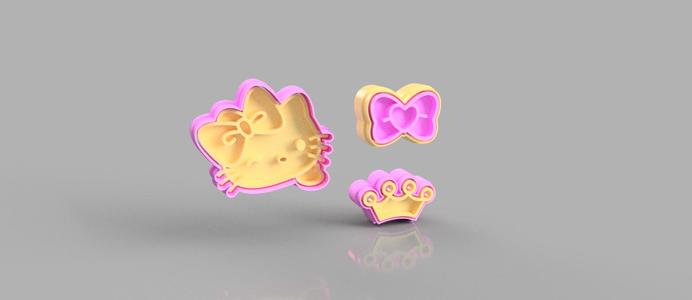 Cortadores de Galletas Hello Kitty