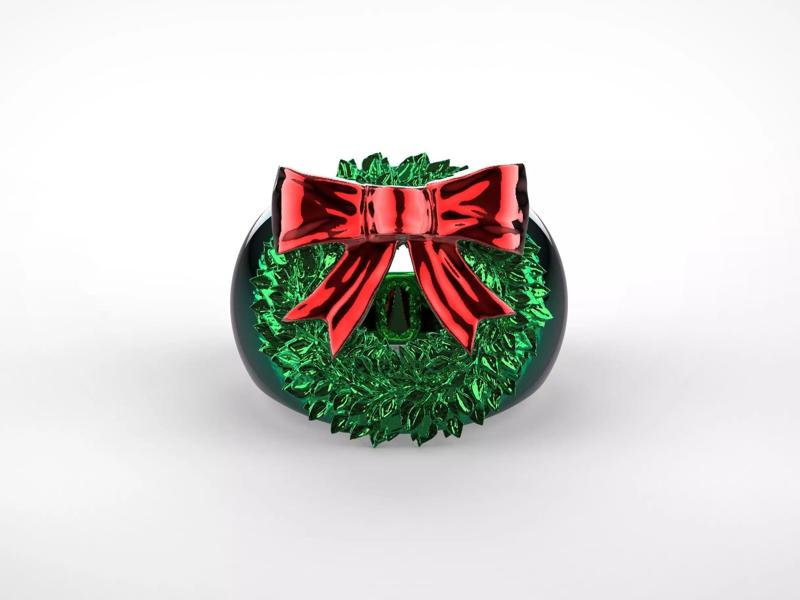 Santa Claus Christmas Ring