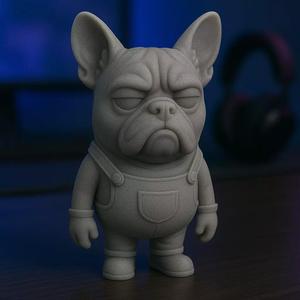 Minion Bulldog Frances STL